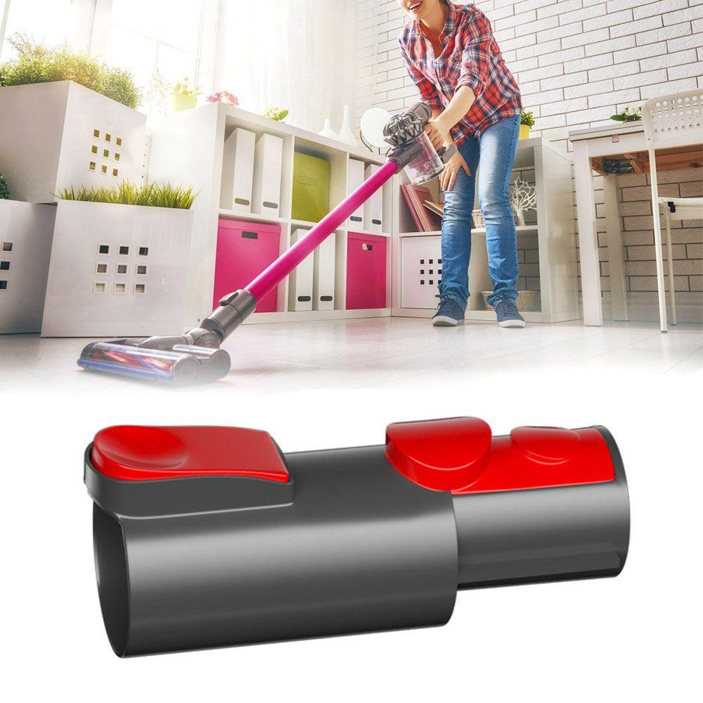 Solighter Konektor Vacuum Cleaner Plastik Alat Pembersih Rumah Tangga Penyedot Debu Aksesoris Quick Release Adaptor