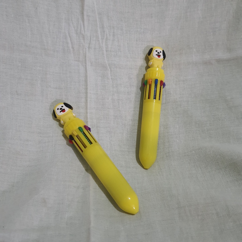 

Pulpen Warna Warni 10 in 1 BTS BT21