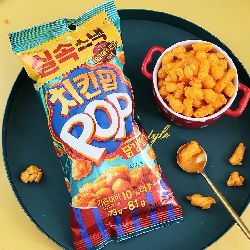 

ORION CHICKEN POP / SNACK KOREA DAKGANJEONG 81gr - Sweet & Spicy chicken