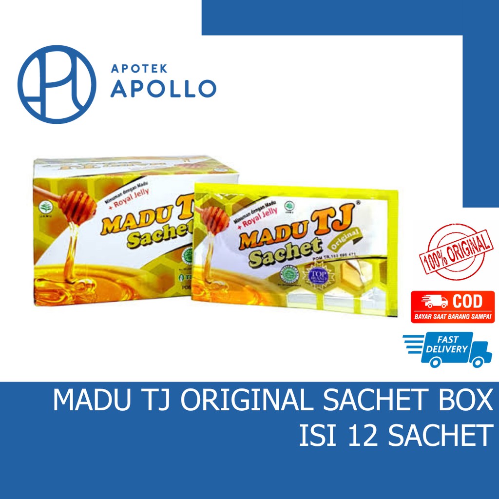 MADU TJ ORIGINAL BOX ISI 12 SACHET