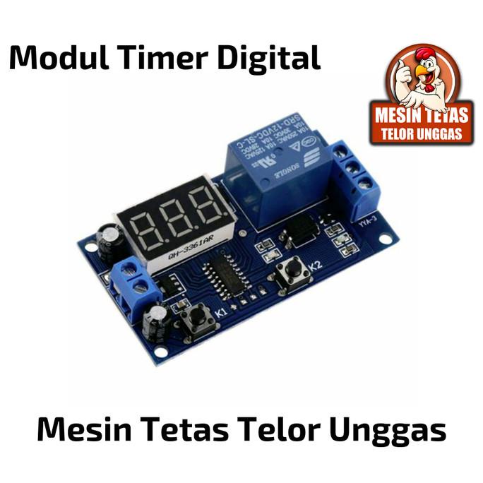 Modul Timer Digital untuk Mesin Tetas Telur