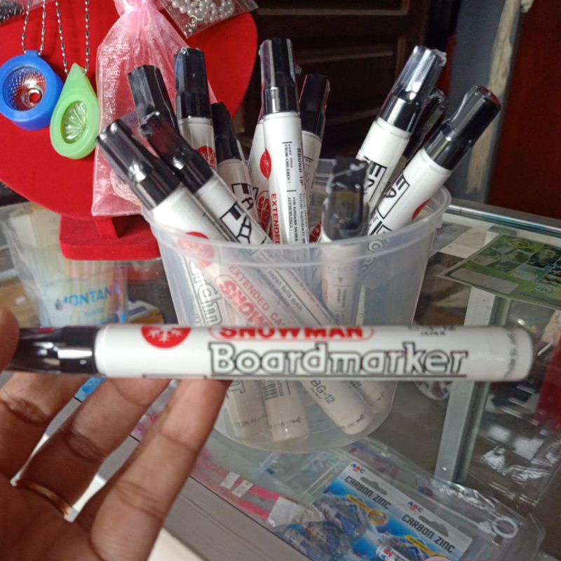 

Spidol Papan Tulis Snowman Boardmarker BG-12
