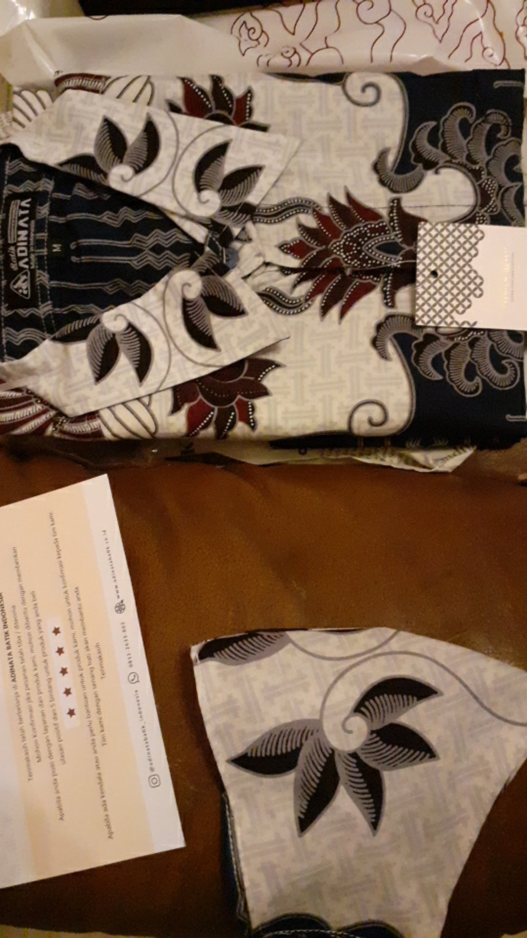 Kemeja Panjang Adinata Batik Mathew