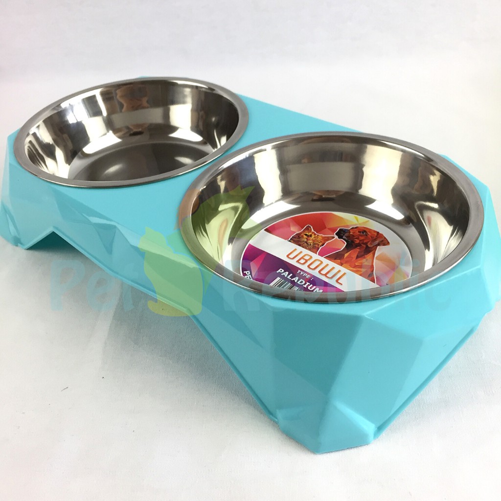 

UBOWL UB2 Tempat Makan Paladium Pet Bowl Double 31cm