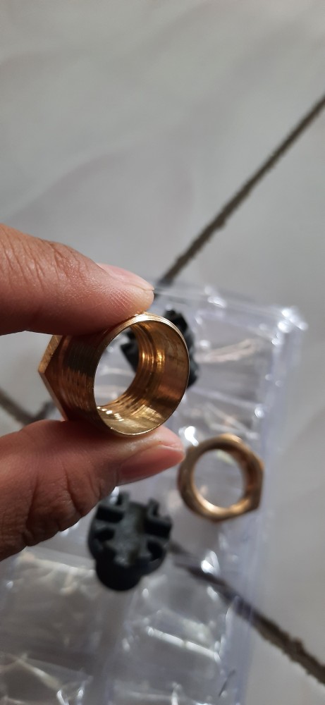Verlope Ring Ukuran 1/2 X 3/4 Kuningan
