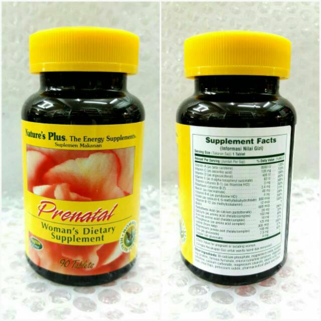 Nature’s Plus Prenatal Complex 90 Tablets
