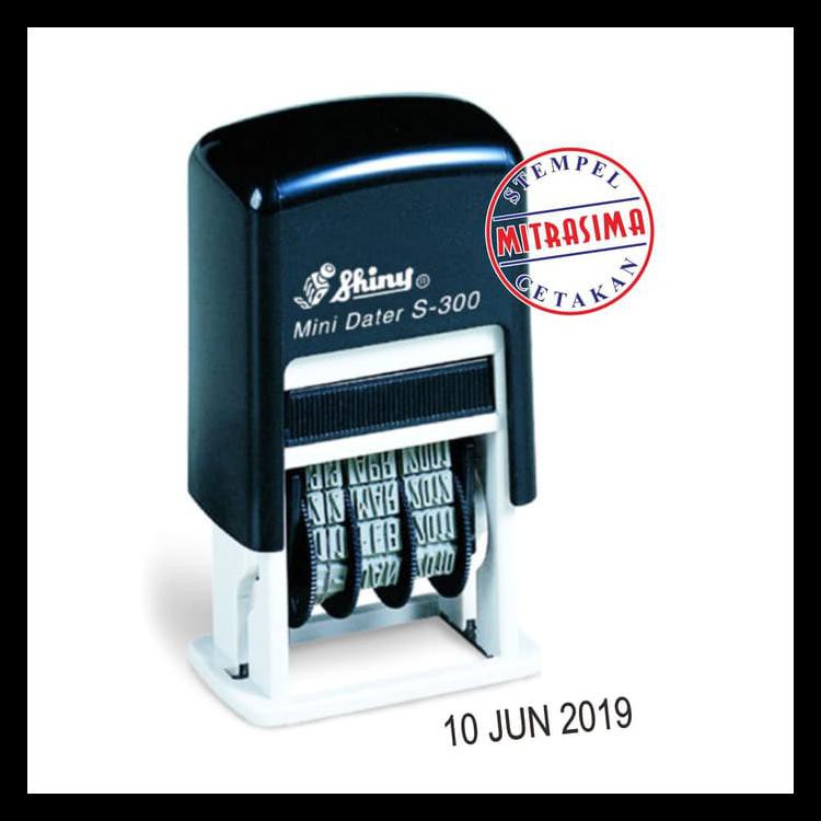 

Terlaris Stempel Tanggal Otomatis Shiny S-300 Barang Bagus