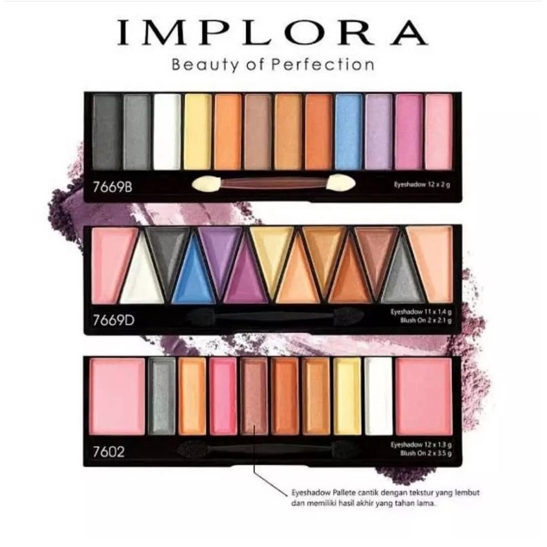 IMPLORA EYESHADOW PALETTE