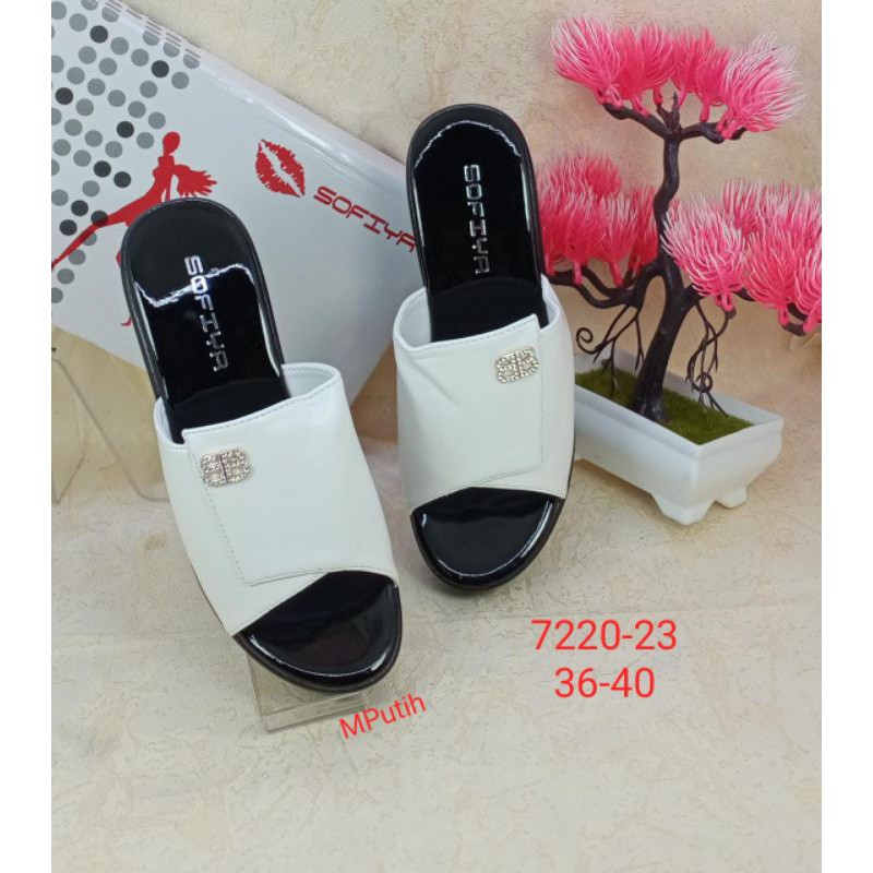 SANDAL WEDGES IMPORT WANITA SOFIYA 7220-23-4