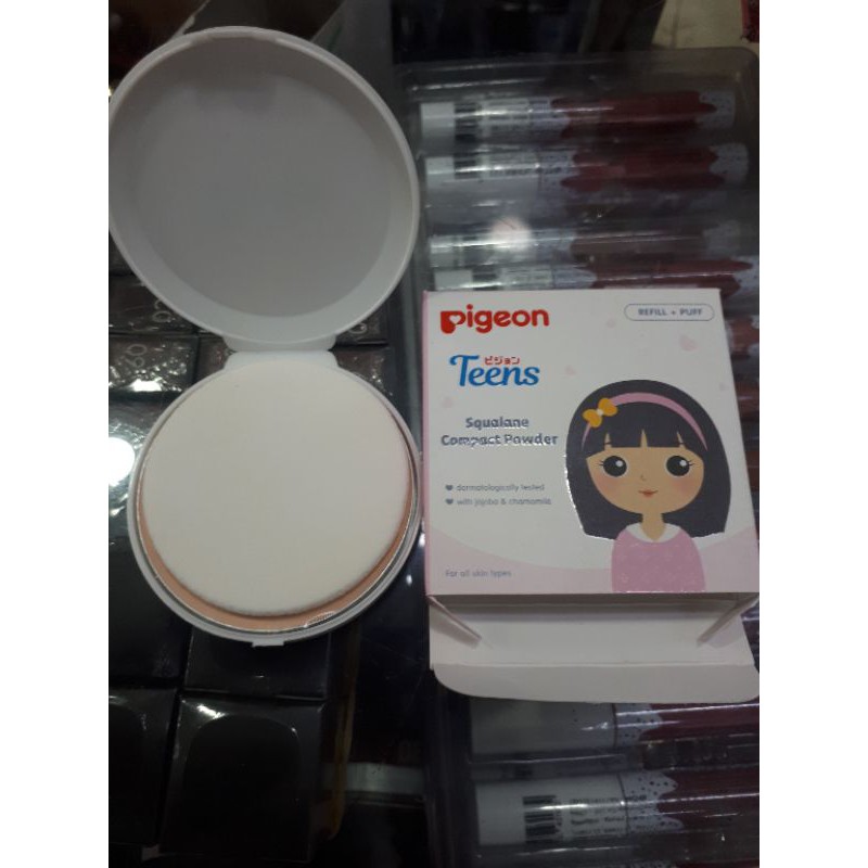 Pigeon Teens Compact Powder (pink) REFILL