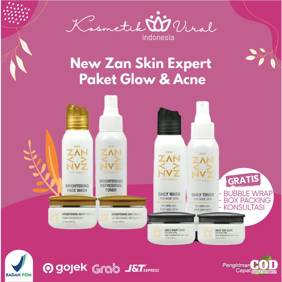 {BISA COD} New Zan Skin Expert / Untuk Kulit Glow & Jerawat / Acne