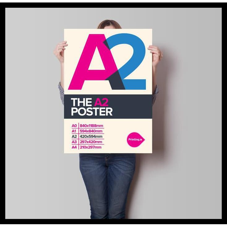 Promo Cetak Poster A2 A1 A0 Paling Murah Shopee Indonesia