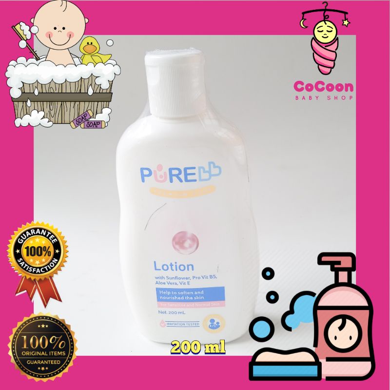 Losion Bayi Purebaby Pure Baby Lotion 200 ml 200ml