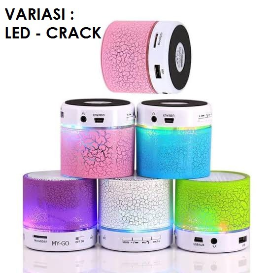 WBS A9 Bluetooth Speaker Mini led Portable Wireless Speaker BA SS086-1