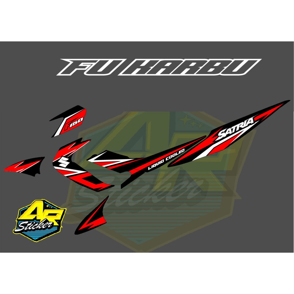 Striping satria fu Barong  / Striping satria Barong /Striping Satria Fu lama / Striping Satria Fu St