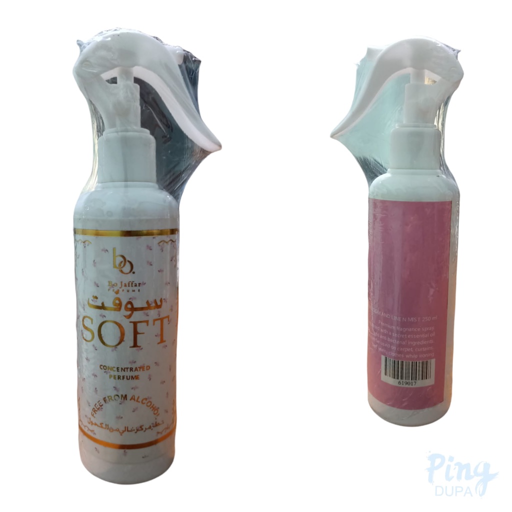 Pengharum Ruangan SOFT Fragrance Room Sprays for a fresh space no Alcohol 250ml Kualitas Original