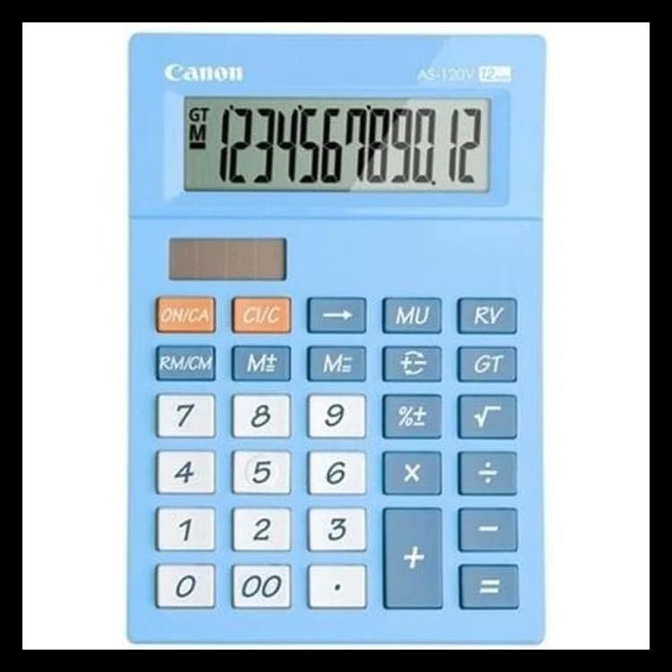 

Terlaris Kalkulator 12 Digit Canon As-120V Color Series - Biru Muda Terjamin