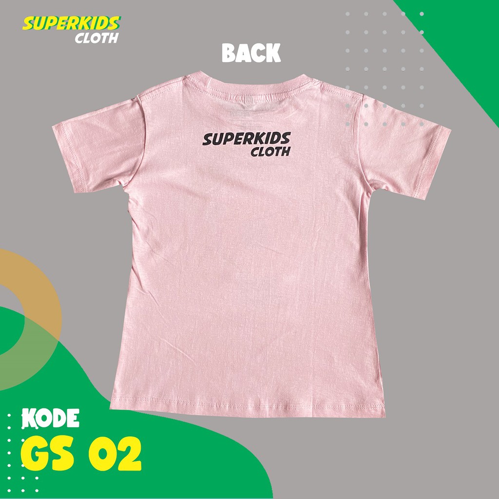 BAJU ANAK PEREMPUAN / KAOS ANAK PEREMPUAN / PAKAIAN ANAK CEWEK KAOS ANAK CEWEK TEDDY BERUANG TERMURAH SUPERKIDS CLOTH 1 - 11 TAHUN