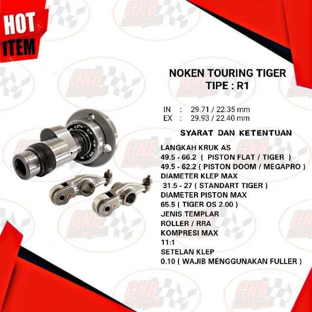 Noken As Cam Custom Speak Touring Templar Roller ( RRA ) by BOSKOT PNP GL NEOTECH MEGAPRO TIGER