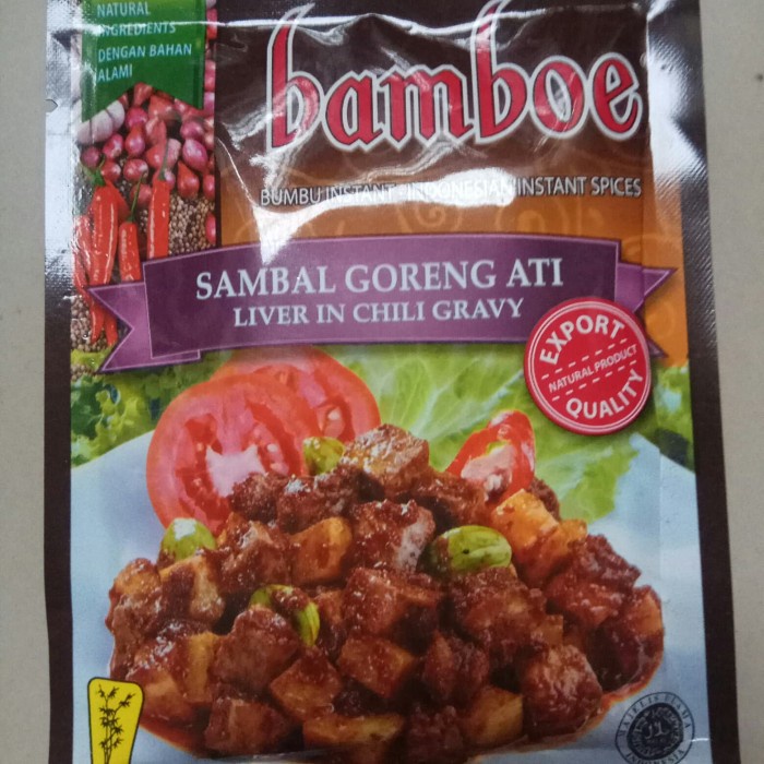 

Instan-Masak-Bumbu- Aa Bumbu Bamboe Sambal Goreng Ati 36Gr Sambel -Bumbu-Masak-Instan.
