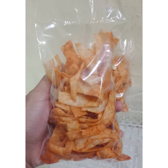 

Keripik Pangsit Crispy BBQ Homemade 100g