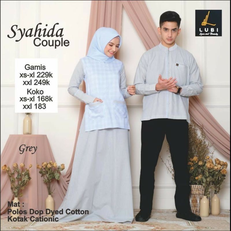 gamis couple koko lubi couple syahida
