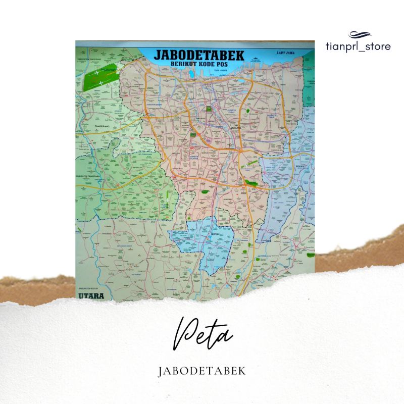 

PETA JABODETABEK(FREE BUBBLE WRAP)