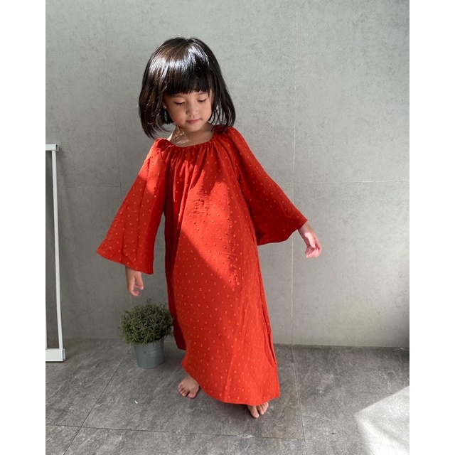 NABO - Kamila Abaya Kids  (BAJU LEBARAN ANAK)