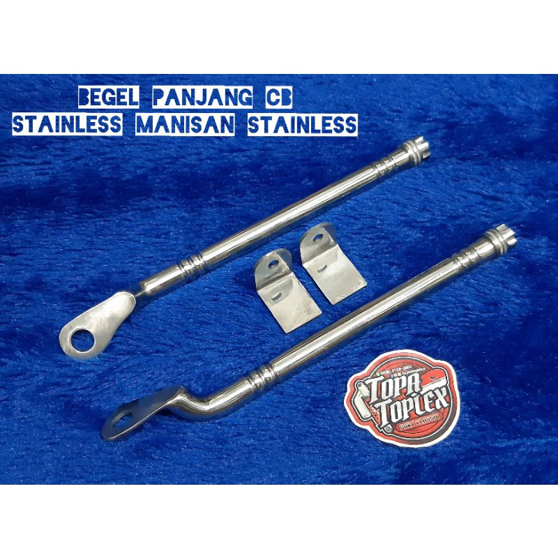 planger begel panjang CB stainless manisan stainless