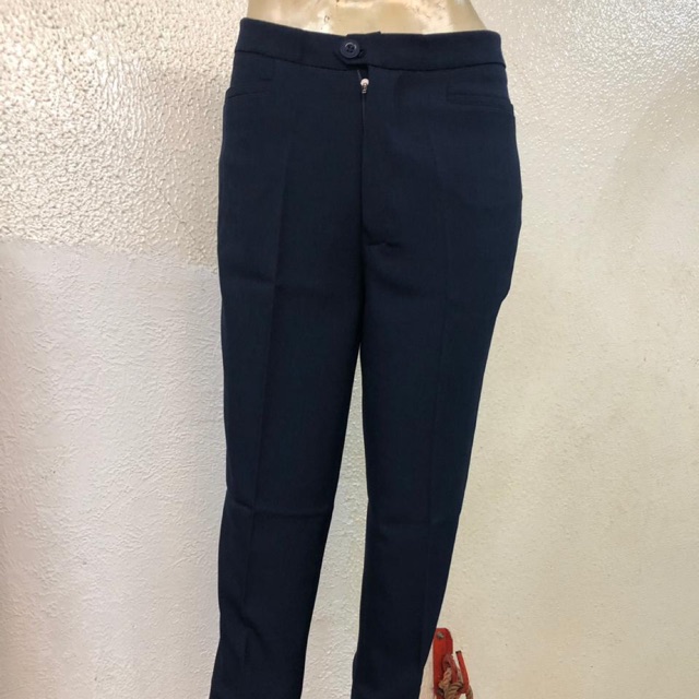 CELANA BAHAN PANJANG WANITA. SLIM FIT