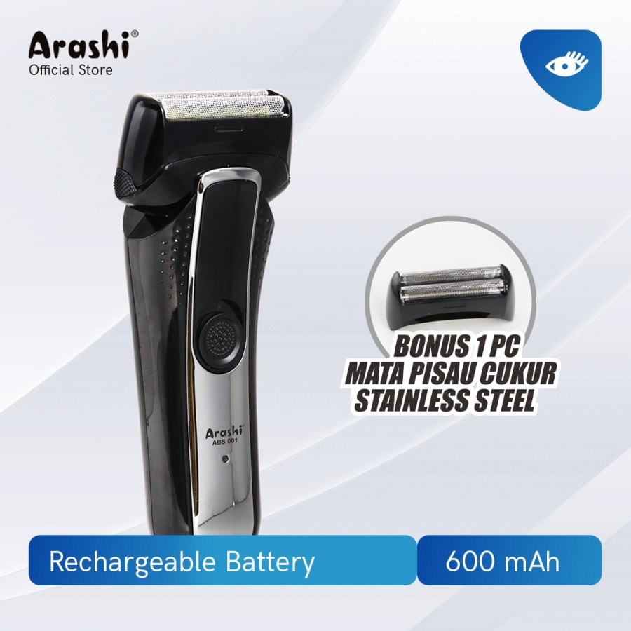 Arashi Shaver Pencukur Jenggot Pria Rechargeable ABS 001