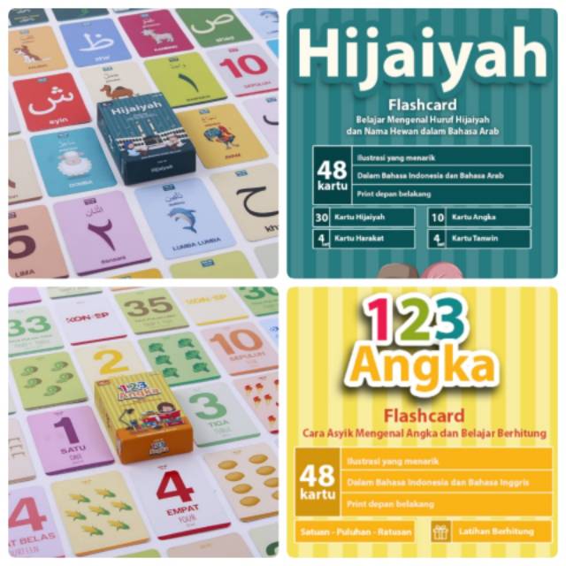 Konsep Flashcard Mainan Edukasi Anak Kartu Pintar Bergambar Mainan Anak Activity Cards