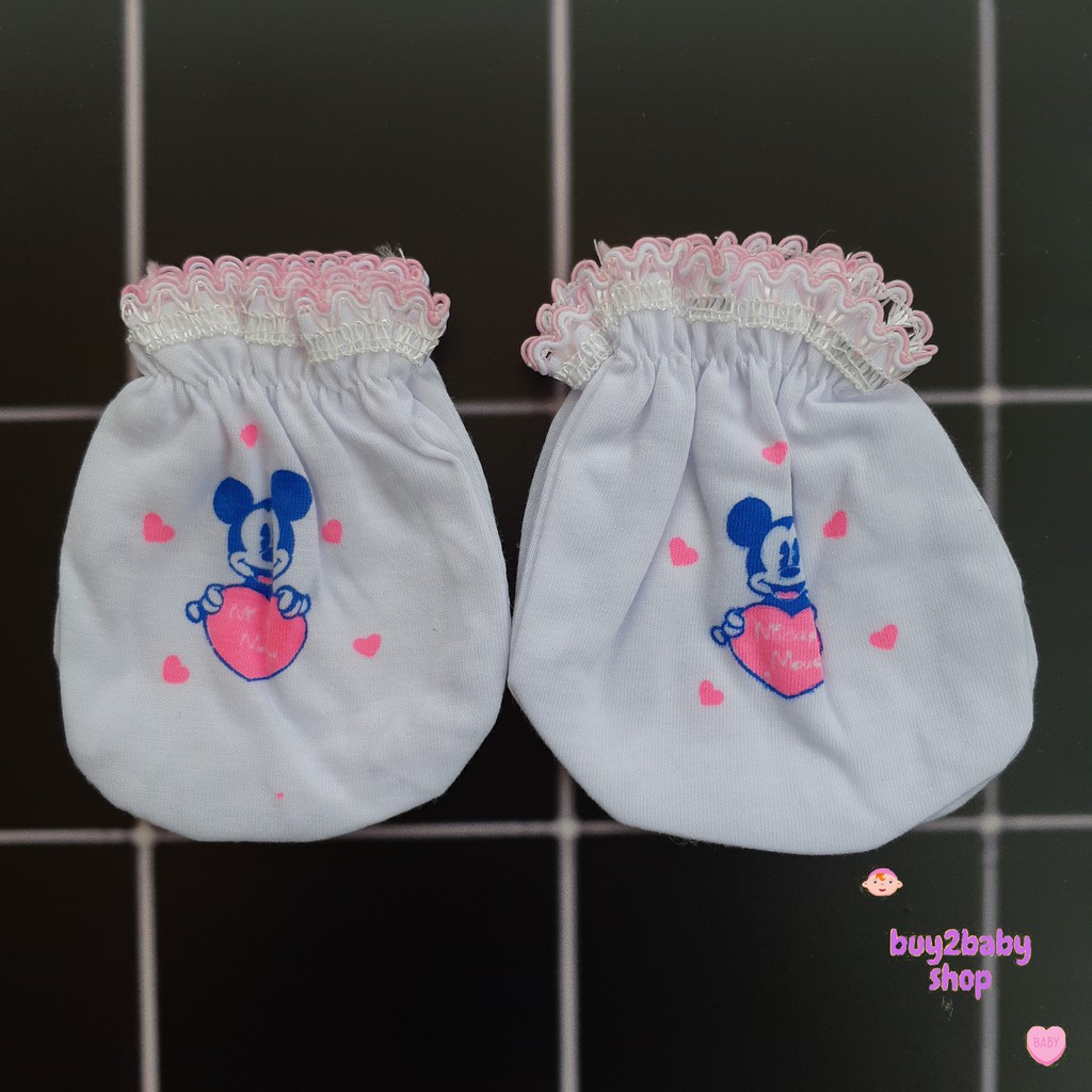 Sarung tangan dan kaki Bayi S-Daniel murah Isi 3 PCS