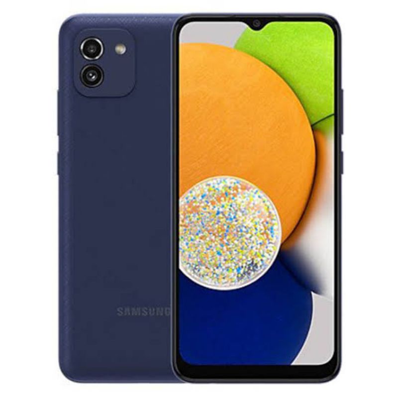 HANDPHONE SAMSUNG A03 | A13 | A22 5G | A23 4G | A53 5G | A03 core | A22 LTE 6/128 | A23 6/128GB | Tab A7 Lite 3/32GB | GARANSI RESMI 1 TAHUN-A03 Blue 4/64