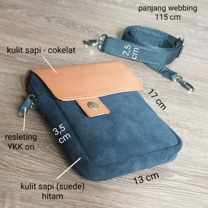 sling bag waist bag pria wanita