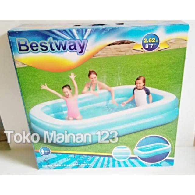 Jual Kolam Renang Anak Kotak Bestway 54006 Shopee Indonesia