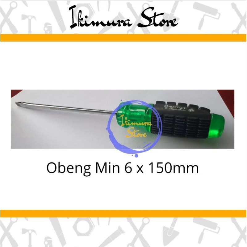 Obeng Min 4&quot;/ 5&quot; / 6&quot; Obeng Minus