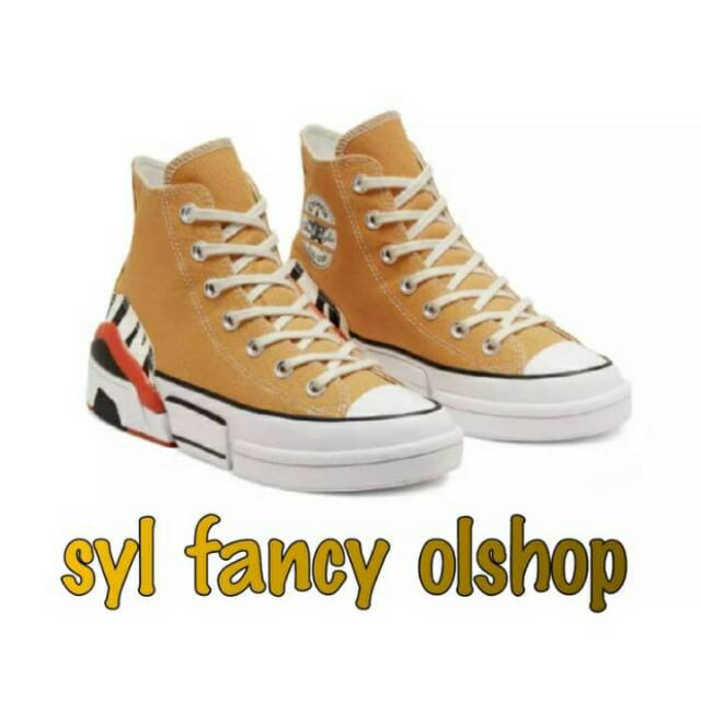 Sepatu Converse CPX70 Colorblocked Zebra Zink - Hi Yellow Sunflower Original BNIB