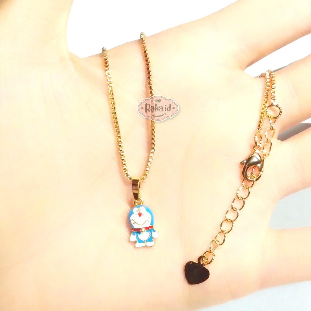 Raka Acc - Kalung Anak Kalung Doraemon Xuping Perhiasan Cantik Anak Lapis Emas 18k 347