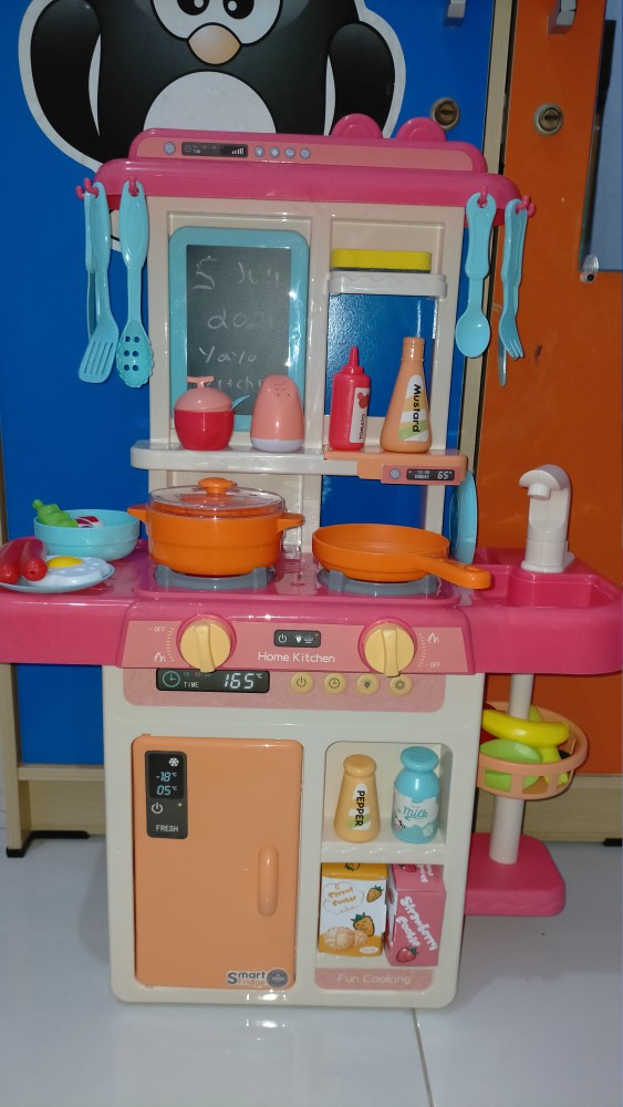 Tma / Mainan Anak Spraying Mist Kitchen / Kitchen Set Uap Ukuran Besar