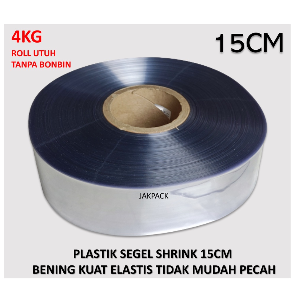 

PLASTIK SHRINK SEGEL PVC ROLL BESAR 15CM