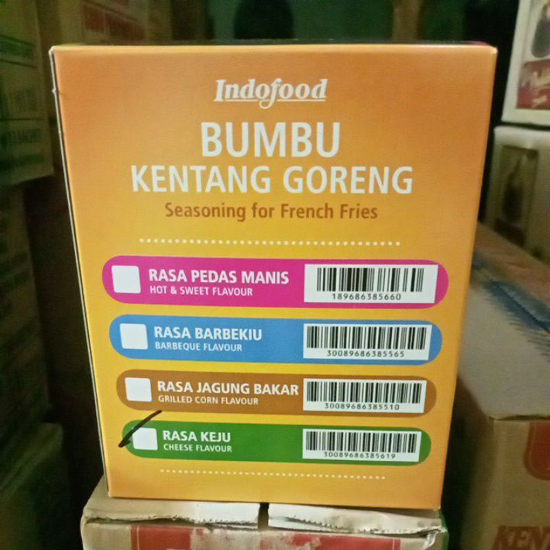 

Bumbu Kentang Goreng Indofood Keju 1 Box