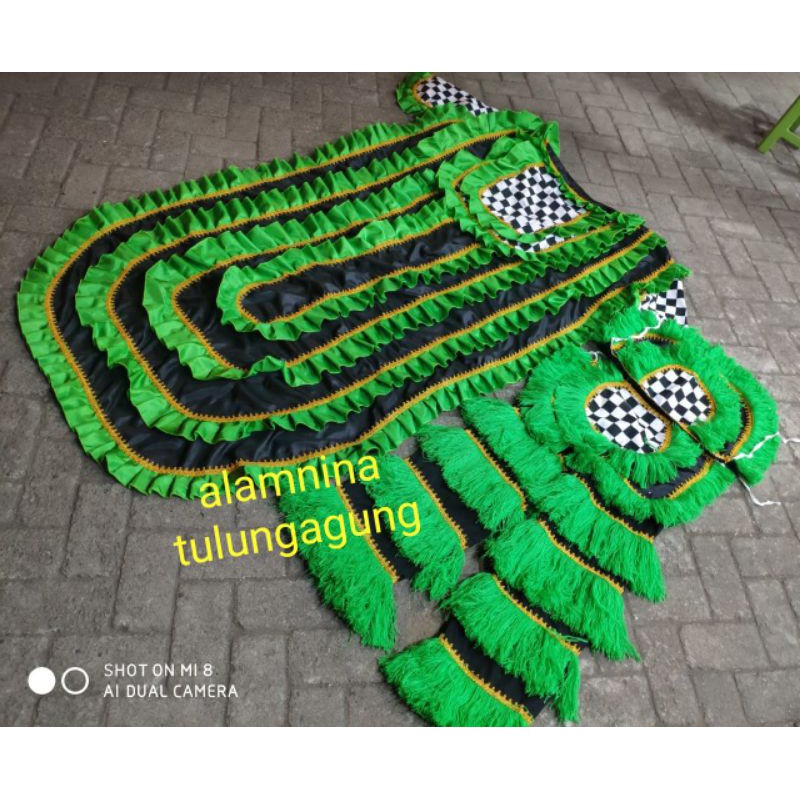 celana barongan dan kemul satu set dewasa