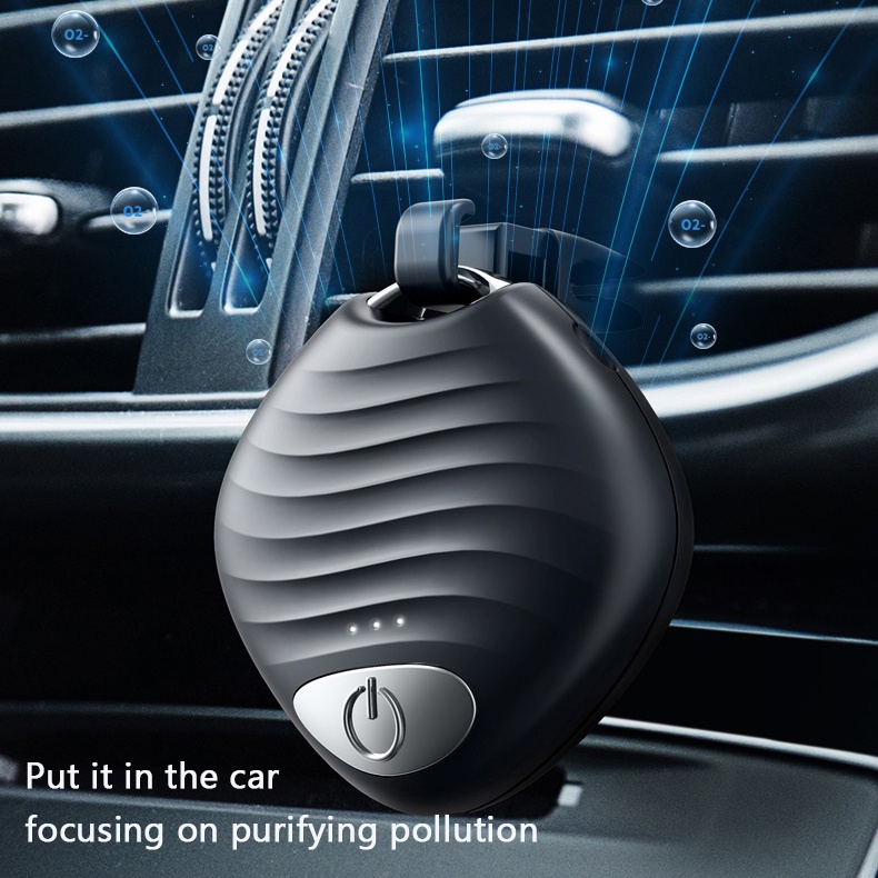 Nobico Necklace Wearable Air Purifier , USB Portable Mini Generator Air Freshener