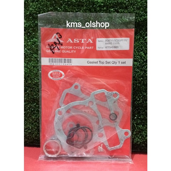 Packing Top Set Beat FI, Scoopy FI, Vario 110 FI Asta Topset Gasket