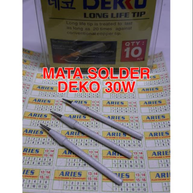 Mata solder deko 30w mata 30 watt DCS30