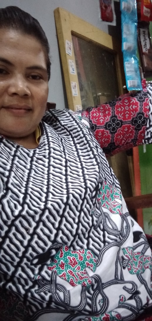 Batik Couple Keluarga Sania Ruffle Ori Ndoro Jowi Dnt Morena