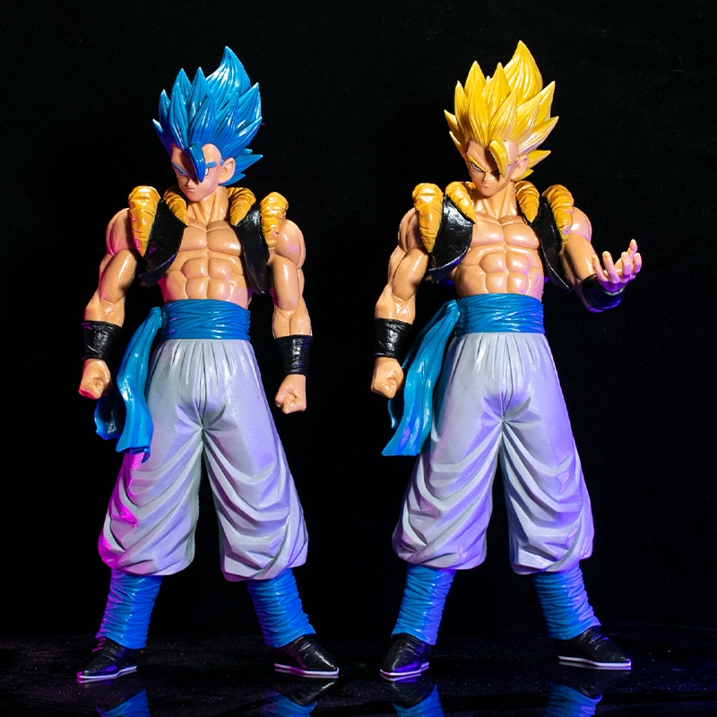 31cm Dragon Ball Super Gogeta Action Figure Dragon Ball Super Saiyan Goku Vegeta Pvc Figura Toy