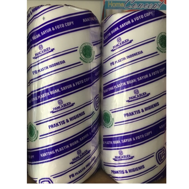 MURAH PLASTIK ROLL Buah Sayur Photocopy Ukuran 25x40 cm Berat 2 Kg