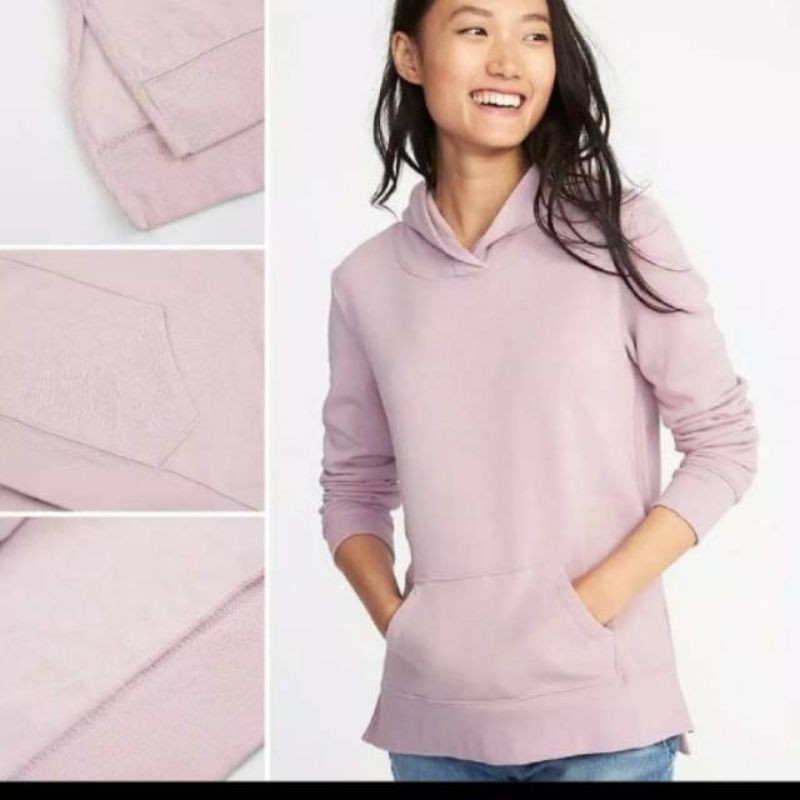 Sweatshirts Hoodie Pullover Relaxed Old Navy pink weater Branded wanita